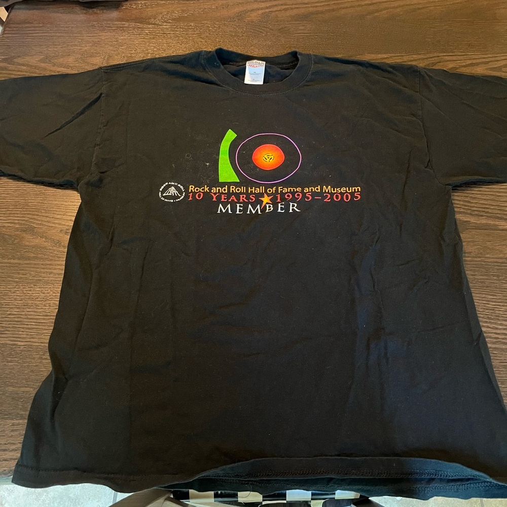 Rock and Roll Hall of Fame Black 2005 T-Shirt